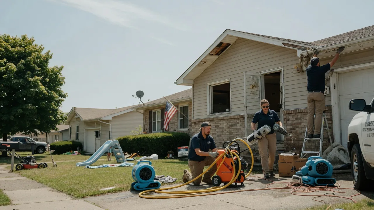Water Damage Restoration in Topeka, IL near me